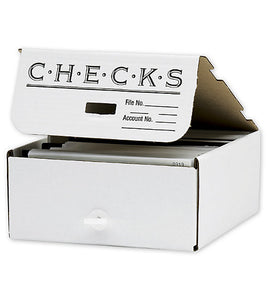 Checks Storage Box 10 x10 x 4 1/2"