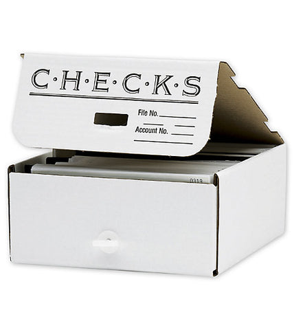 Checks Storage Box 10 x10 x 4 1/2"
